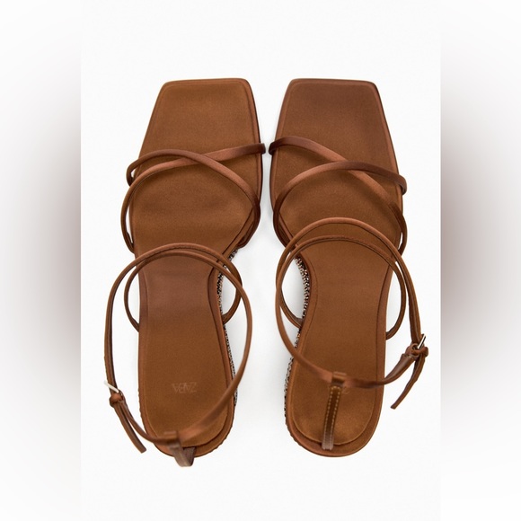 NEW ZARA HEELED WEGED - Picture 10 of 12